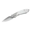 Buck Knives Couteau Buck Nobleman Lame 6.7cm Lisse Satin Manche Inox - 327SSS -Couteaux Séries Magasin Couteau Buck Nobleman lame Lisse Satin manche Inox 327SSS