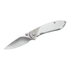 Buck Knives Couteau Buck Nobleman Lame 6.7cm Lisse Satin Manche Inox - 327SSS