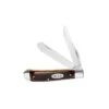 Buck Knives Couteau Buck Trapper Lame 6.7cm Lisse Satin Manche Bois - 382BRS -Couteaux Séries Magasin Couteau Buck Trapper lame Lisse Satin manche Bois 382BRS