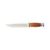 Couteau Ka-Bar Bowie Lame 17.5cm Lisse Satin Manche Cuir - 1236 -Couteaux Séries Magasin Couteau Ka Bar Bowie lame Lisse Satin manche cuir 1236