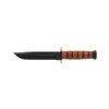 Couteau Ka-Bar Fighting Knife Lame 13.3cm Lisse Noir Manche Cuir - 1251 1 Couteau Ka-Bar Fighting Knife Lame 13.3cm Lisse Noir Manche Cuir - 1251 -Couteaux Séries Magasin Couteau Ka Bar Fighting Knife lame Lisse Noir manche cuir 1251