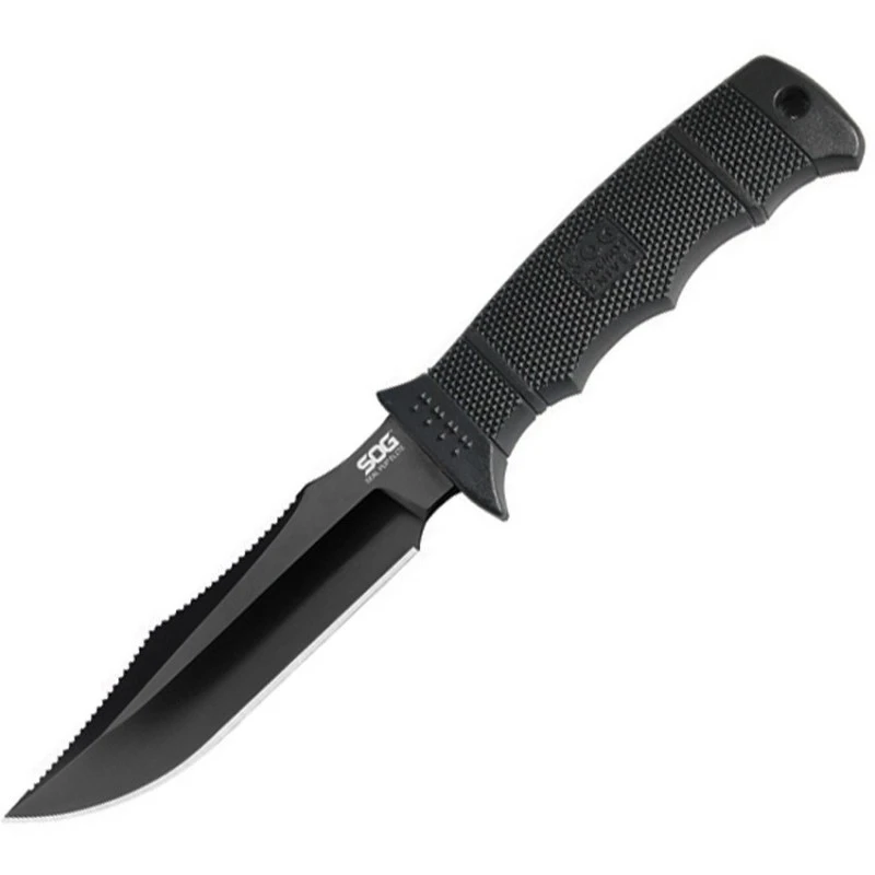 Couteau SOG Seal Pup Elite Lame 12.3cm Lisse Noir Manche GFN - E37SN-CP 3 Couteau SOG Seal Pup Elite Lame 12.3cm Lisse Noir Manche GFN - E37SN-CP