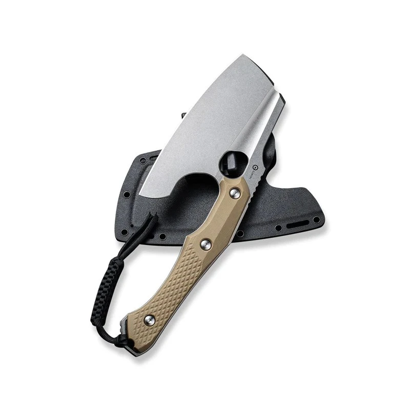 Couteau Aratra Tan CIVIVI Lame Lisse 18cm 6 Couteau Aratra Tan CIVIVI Lame Lisse 18cm – Image 4