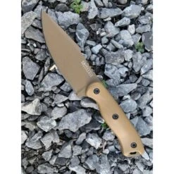 Couteau Becker Harpoon BK18 KA-BAR Lame Lisse 11.7cm Marron -Couteaux Séries Magasin couteau becker harpoon bk18 ka bar lame lisse 117cm marron 4