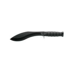 Couteau Ka-Bar Combat Kukri Lame 21.6cm Lisse Noir Manche Polymère - 1280