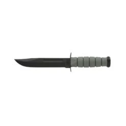 Couteau Ka-Bar Fighting Knife Lame 17.8cm Lisse Noir Manche Polymère - 5011
