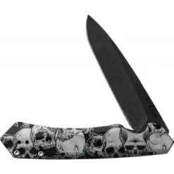 Couteau Kinzua CASE CUTLERY Lame Lisse 9.5cm Crâne