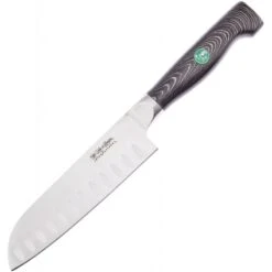 Couteau Santoku HEN & ROOSTER Lame 14.60cm Poignée Fibre De Verre G10