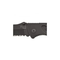 Couteau SOG Escape Lame 8.6cm Semi-dentelée Noir Manche Aluminum - FF25-CP 12 Couteau SOG Escape Lame 8.6cm Semi-dentelée Noir Manche Aluminum - FF25-CP -Couteaux Séries Magasin couteau sog escape lame 86cm semi dentelee noir manche aluminum ff25 cp 3