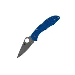 Couteau Spyderco Delica Lame 7.3cm Lisse Satin Manche FRN (Nylon Renforcé) - C11FPBL