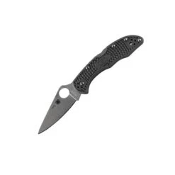 Couteau Spyderco Delica Lame 7.3cm Lisse Satin Manche FRN (Nylon Renforcé) - C11FPGY