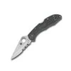 Couteau Spyderco Delica Lame 7.3cm Semi-dentelée Satin Manche FRN (Nylon Renforcé) - C11PSFG -Couteaux Séries Magasin couteau spyderco delica lame 73cm semi dentelee satin manche frn nylon renforce c11psfg
