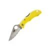 Couteau Spyderco Ladybug Lame 4.9cm Dentelée Satin Manche FRN (Nylon Renforcé) - LYLS3 -Couteaux Séries Magasin couteau spyderco ladybug lame 49cm dentelee satin manche frn nylon renforce lyls3