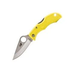Couteau Spyderco Ladybug Lame 4.9cm Lisse Satin Manche FRN (Nylon Renforcé) - LYLP3