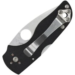 Couteau Spyderco Lil Native Lame 6.1cm Dentelée Satin Manche G-10 (Fibre De Verre) - C230MBGS -Couteaux Séries Magasin couteau spyderco lil native lame 61cm dentelee satin manche g 10 fibre de verre c230mbgs 1