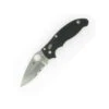 Couteau Spyderco Manix 2 Lame 8.6cm Semi-dentelée Anthracite Manche G-10 (Fibre De Verre) - C101GPS2 -Couteaux Séries Magasin couteau spyderco manix 2 lame 86cm semi dentelee anthracite manche g 10 fibre de verre c101gps2