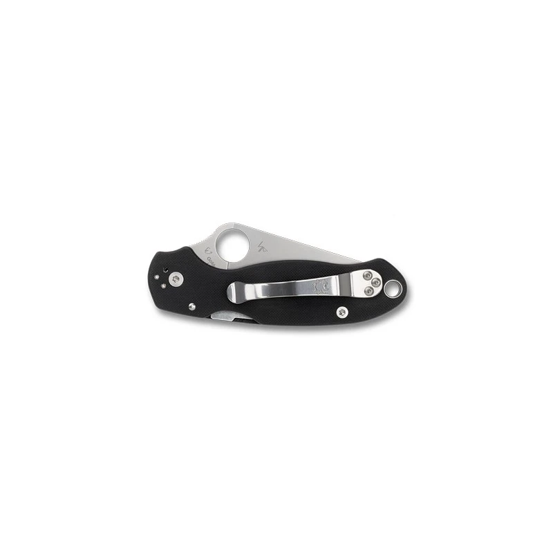 Couteau Spyderco PARA 3 Lame 7.5cm Lisse Acier Manche G-10 (Fibre De Verre) - C223GP 4 Couteau Spyderco PARA 3 Lame 7.5cm Lisse Acier Manche G-10 (Fibre De Verre) - C223GP – Image 2
