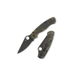 Couteau Spyderco Paramilitary 2 Lame 8.7cm Lisse Noir Manche G-10 (Fibre De Verre) - C81GPCMOBK2
