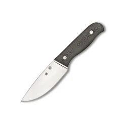 Couteau Spyderco Serrata Lame 11.7cm Lisse Satin Manche G-10 (Fibre De Verre) - FB32GP