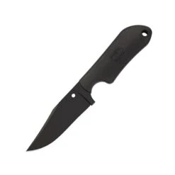 Couteau Spyderco Street Beat Lame 8.9cm Lisse Noir Manche FRN (Nylon Renforcé) - FB15PBBK