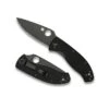 Couteau Spyderco Tenacious Lame 8.6cm Lisse Noir Manche G-10 (Fibre De Verre) - C122GBBKP -Couteaux Séries Magasin couteau spyderco tenacious lame 86cm lisse noir manche g 10 fibre de verre c122gbbkp