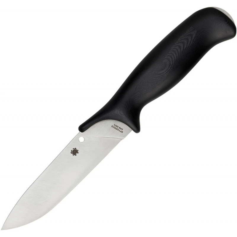 Couteau Spyderco Zoomer Lame Lisse Acier 13.2cm Manche Noir G-10 (fibre De Verre) - FB42GP 4 Couteau Spyderco Zoomer Lame Lisse Acier 13.2cm Manche Noir G-10 (fibre De Verre) - FB42GP – Image 2
