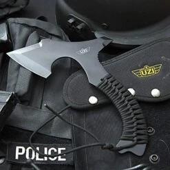 Hache à Lancer UZI Noir - UZKAXE5 -Couteaux Séries Magasin hache a lancer uzi noir uzkaxe5 2
