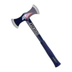 Hache Black Eagle Double Tête ESTWING Bleu