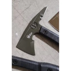 Hache Templar Tan FLAGRANT BEARD -Couteaux Séries Magasin hache templar tan flagrant beard 2