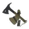 Hache Tomahawk Militaire Sentinel CONDOR Vert -Couteaux Séries Magasin hache tomahawk militaire sentinel condor vert