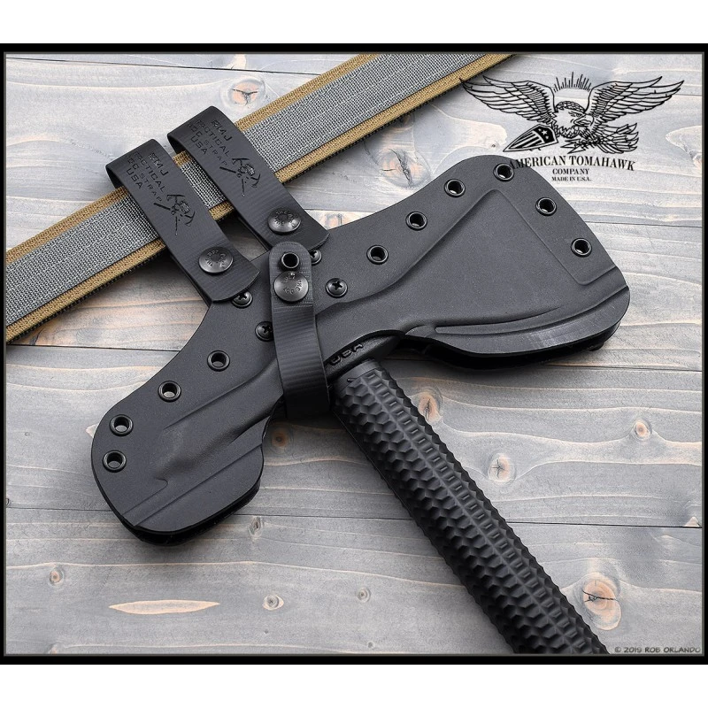 Hache Tomahawk Model 1 Nylon Noir AMERICAN-TOMAHAWK 4 Hache Tomahawk Model 1 Nylon Noir AMERICAN-TOMAHAWK – Image 2