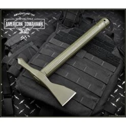 Hache Tomahawk Model 1 Nylon Vert AMERICAN-TOMAHAWK -Couteaux Séries Magasin hache tomahawk model 1 nylon vert american tomahawk 2