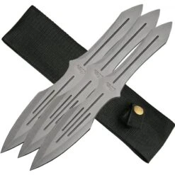 Kit De 3 Couteaux à Lancer Acier Finition Satinée