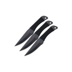Kit De 3 Couteaux à Lancer Noir HIBBEN